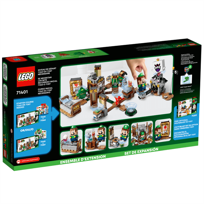 Lego Super Luigi’s Mansion™ Haunt-and-Seek Expansion Set 71401